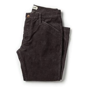 The Camp Pant in Charcoal Corduroy